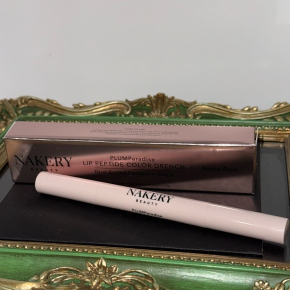 Nakery Beauty Other - Bundle! BN Nakery Beauty Lip Peptide Color Drench - Naked Rose